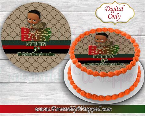 gucci boss baby cake|Noland's Cake Shop .